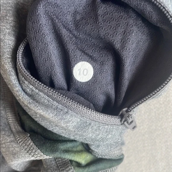 Lululemon In Stride Jacket Heathered Grey size 10 - Picture 2 of 3